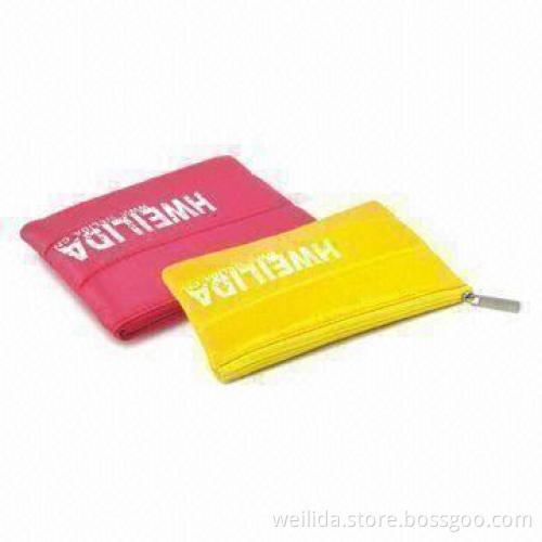 50D Polyester Cosmetic Bag with 190T Lining, Customized Logos, Sizes. Designs Welcomed
